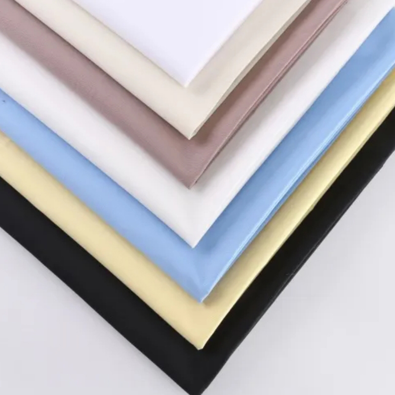 TMIE-08-4-2 น้ำหนักกลาง 115GSM ผ้าย้อมโพลีเอสเตอร์ Poplin Twill